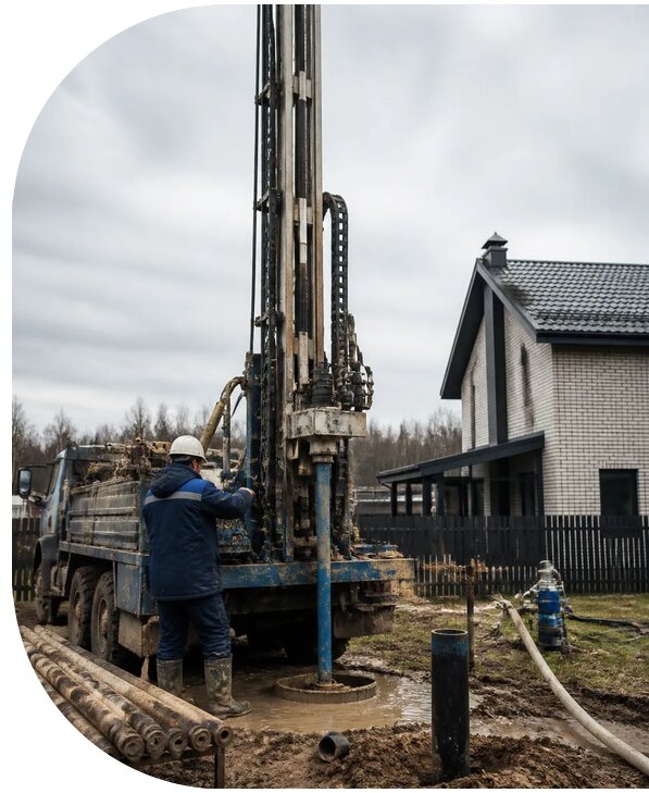 Бурение скважин на воду под ключ в Волжском от 121560 р. | АПаруса-Влж