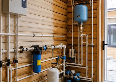 Монтаж водоснабжения частного дома
